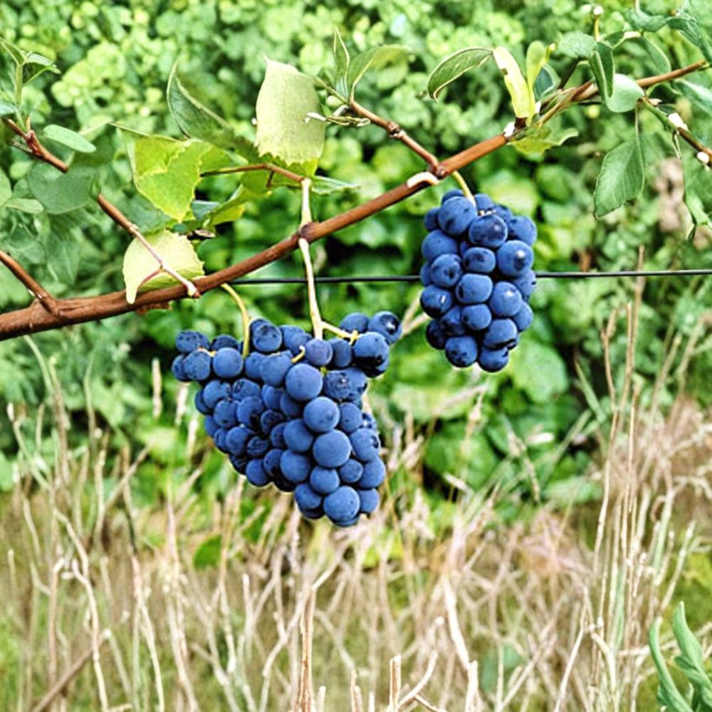 5 Price Table Grape Cuttings – Vitis labrusca Early Concord Sweet Grapes | Live Propagation Cuttings | US Seller