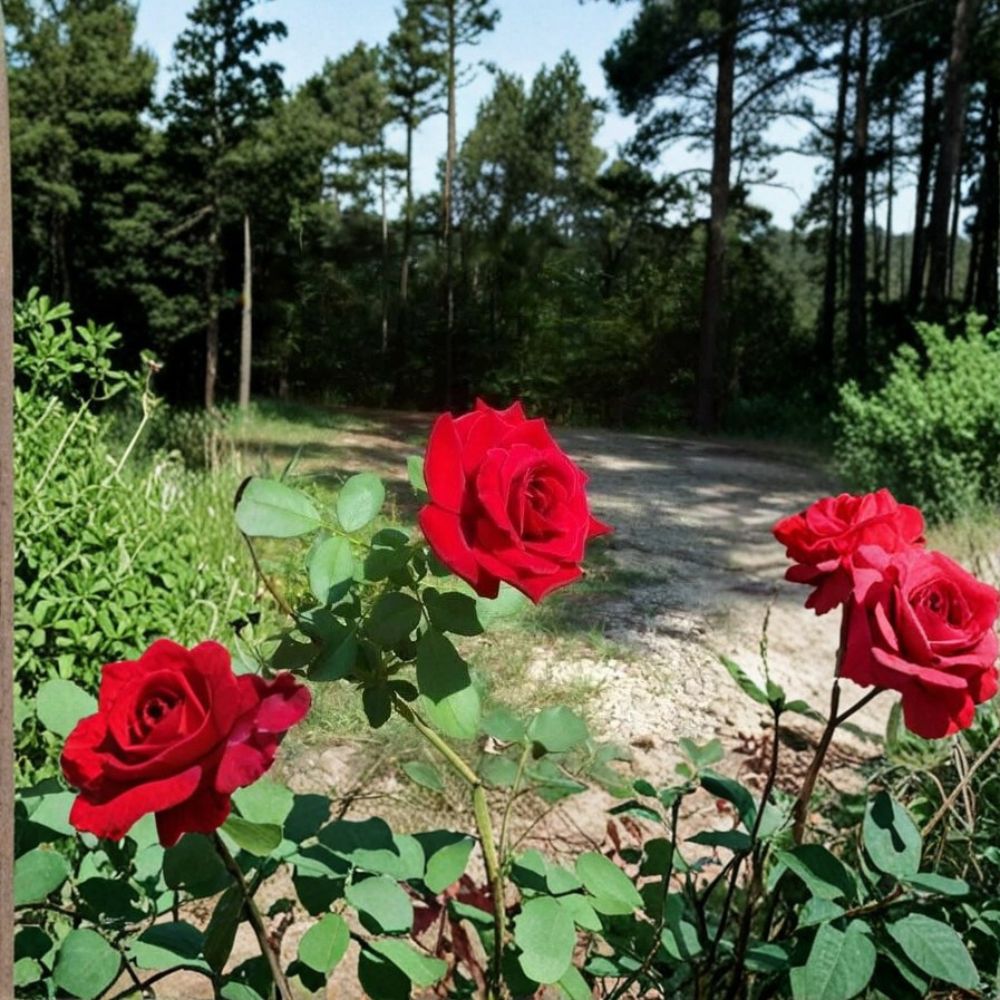 Climbing Don Juan Rose - 5 Gallon Live Climbing Rose Plant with Fragrant Red Blooms