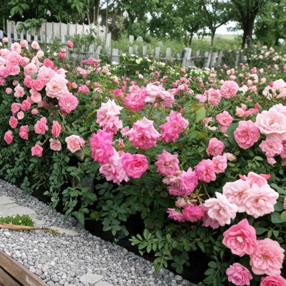 Sweet Drift Rose Live Bush Plant | 3 Gallon Ground Cover Rose | Easy to Grow Landscape Shrub