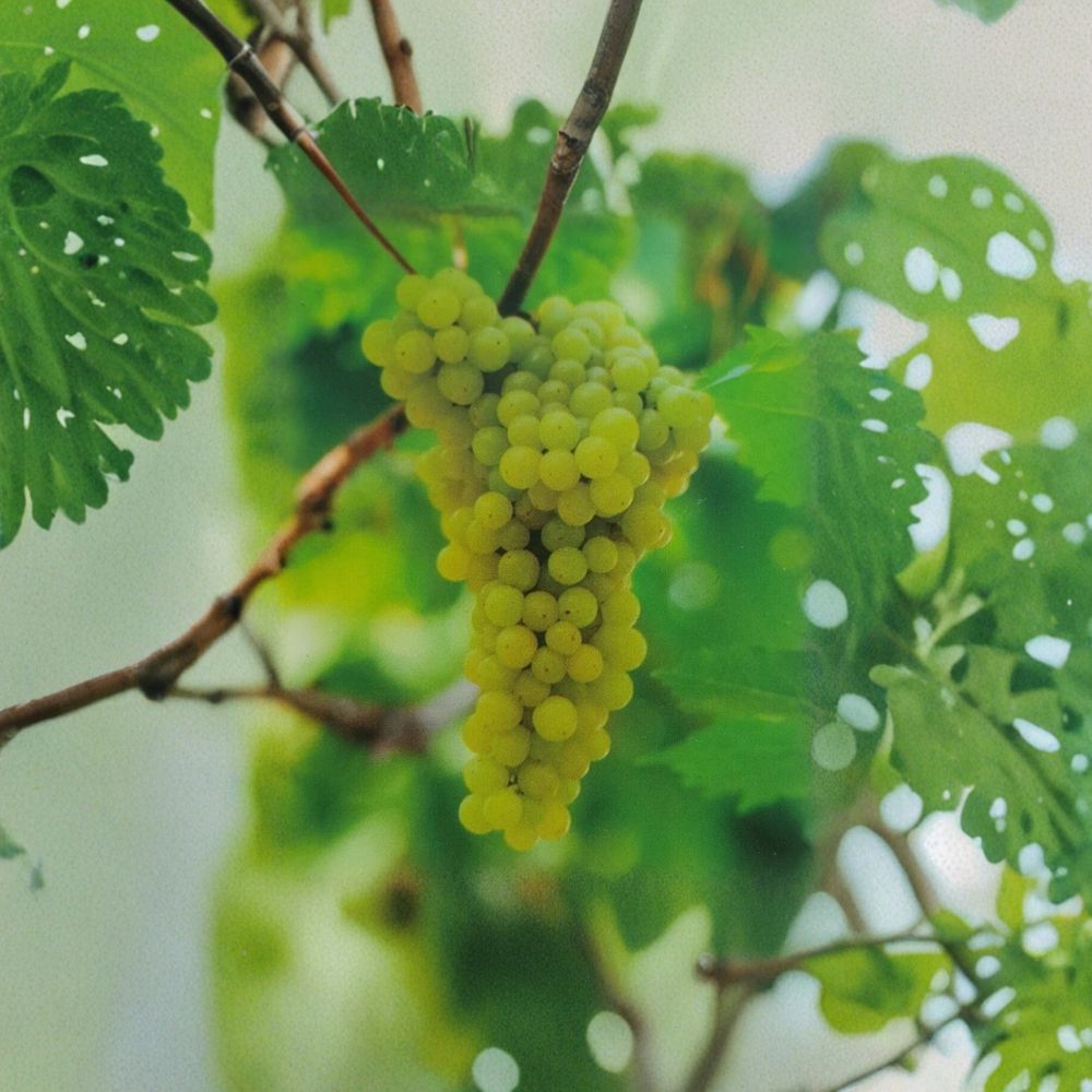 Lakemont Seedless White Table Grape Vine – 2 Gallon Live Plant | Sweet Seedless Grapes | Self-Fertile Vitis