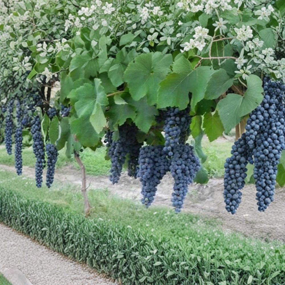 Errante Noir Wine Grape Vine – Self-Fertile, Pierce's Disease Resistant, 4–6 Feet Tall