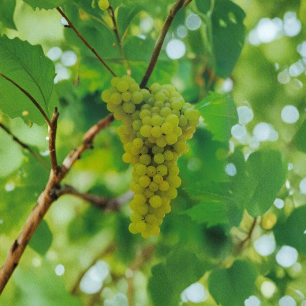 Marquis Seedless White Grape Vine - 2 Gallon Live Plant | Sweet Seedless Table Grapes | Self-Fertile Vitis vinifera