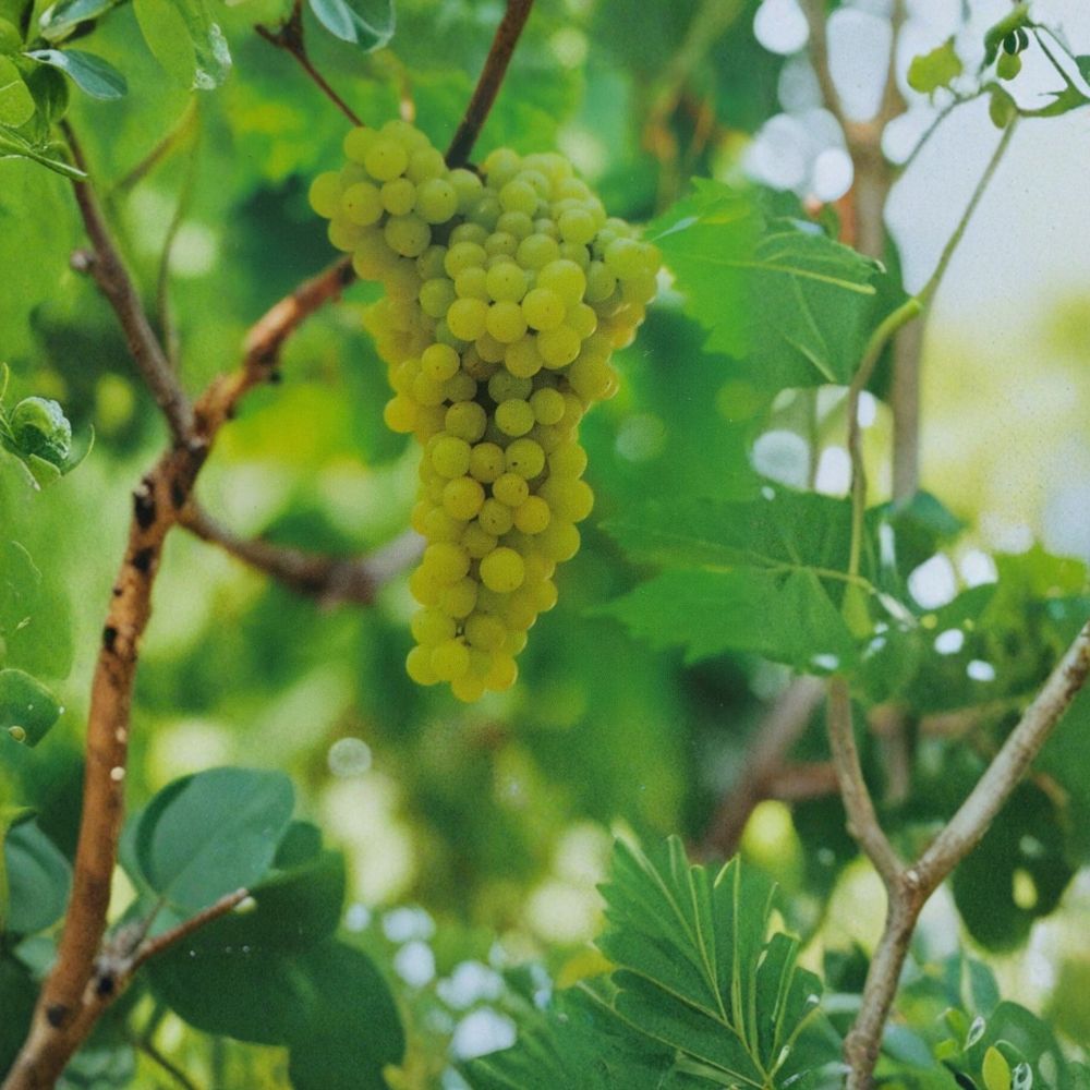 Lakemont Seedless White Grape Vine – 2 Gallon Live Plant | Self-Fertile Seedless Table Grapes