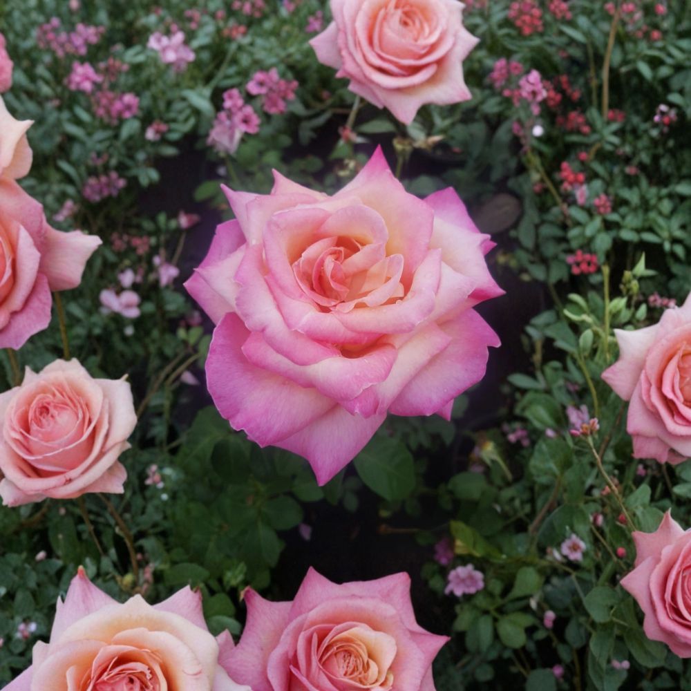 Kordes Perfecta Hybrid Tea Rose – 3 Gallon Everblooming Rose Bush, Two-Year-Old Field Grown