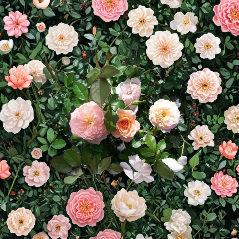 Apricot Drift Rose - Rosa Live Groundcover Rose 3 Gallon | Disease Resistant, Easy Care