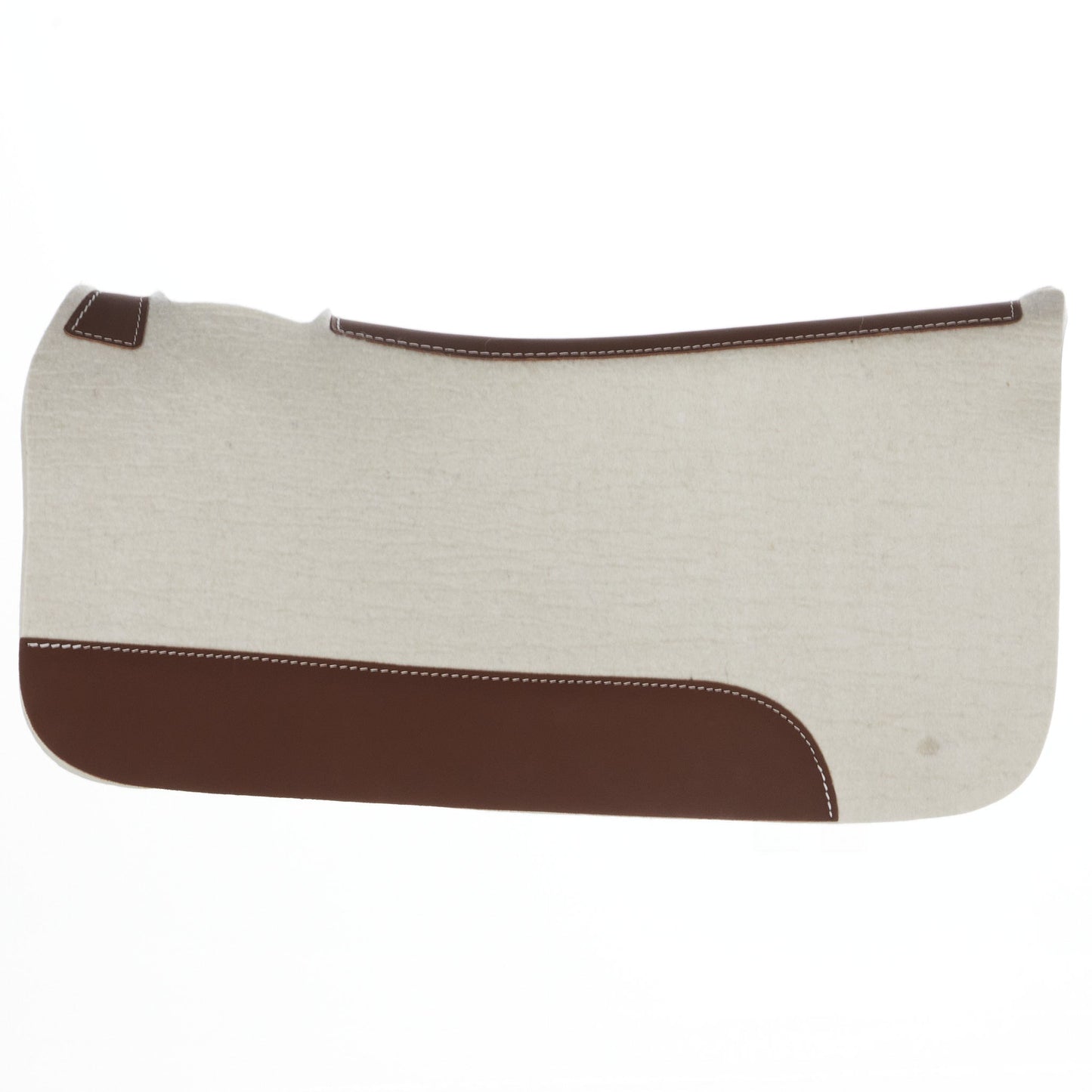 MT11432WFP Natural 1 1 4in 31x30 Felt Roper Saddle Pad