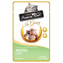 Fussie Cat Pouch - Mackerel in Gravy (2.47oz)