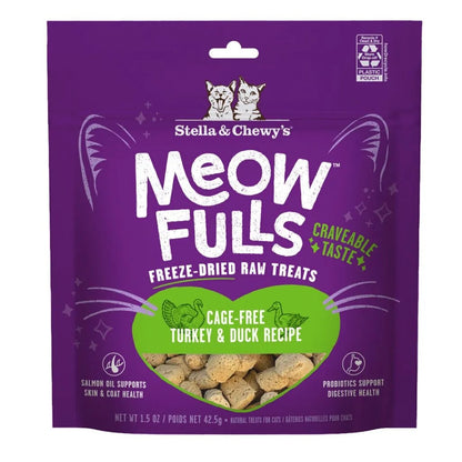 Stella & Chewy's Freeze Dried Turkey & Duck Cat Treat (1.5oz)