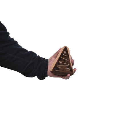 Cake Slice Milk Midnight Snack Plush Dog Toy Gift Set With Squeaker Crinkle Paper