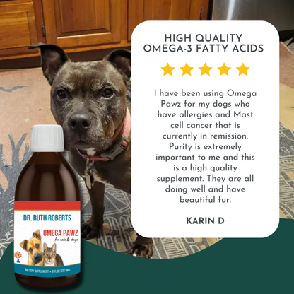 Omega Pawz Liquid Omega 3 Oil For Dogs And Cats