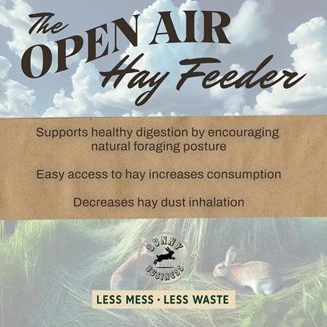 The Open Air Hay Feeder and Hay Roller Bundle