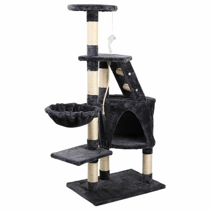 I Pet Cat Tree 120Cm Tower Scratching Post Scratcher Wood Condo House