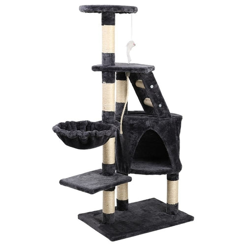 I Pet Cat Tree 120Cm Tower Scratching Post Scratcher Wood Condo House