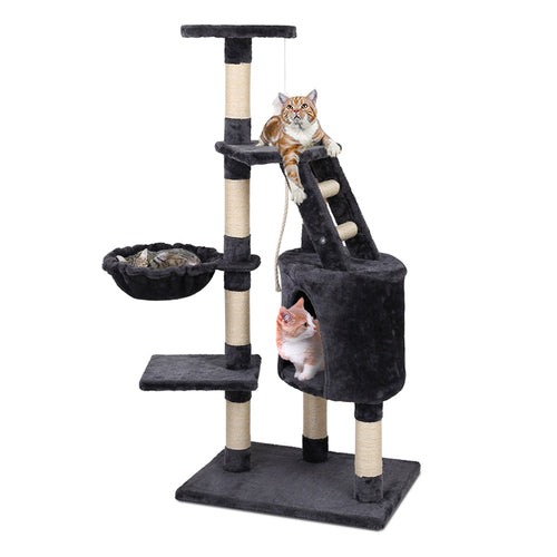 I Pet Cat Tree 120Cm Tower Scratching Post Scratcher Wood Condo House