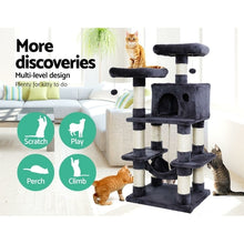 I Pet Cat Tree 145Cm Tower Scratching Post Scratcher Wood Condo House