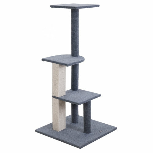 I Pet Cat Tree 124Cm Scratching Post Tower Scratcher Trees Wood Condo