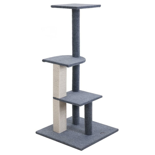I Pet Cat Tree 124Cm Scratching Post Tower Scratcher Trees Wood Condo