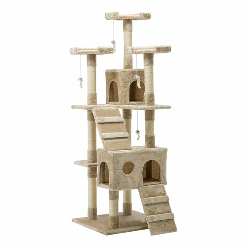I Pet Cat Tree 180Cm Tower Scratching Post Scratcher Wood Condo House 1