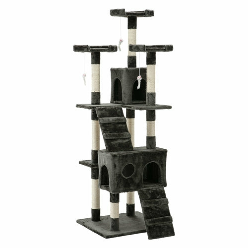 I Pet Cat Tree 180Cm Tower Scratching Post Scratcher Wood Condo House