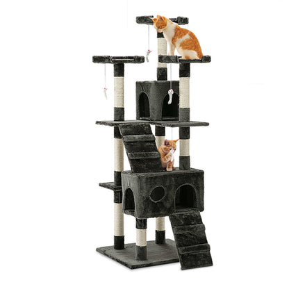 I Pet Cat Tree 180Cm Tower Scratching Post Scratcher Wood Condo House