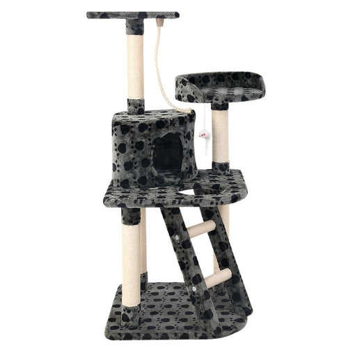 I Pet Cat Tree 120Cm Tower Scratching Post Scratcher Trees Bed Wood