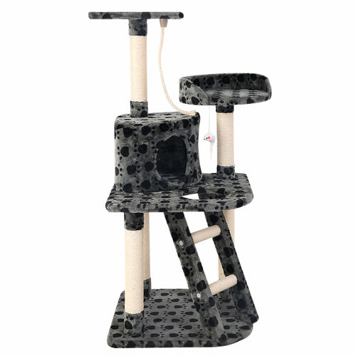 I Pet Cat Tree 120Cm Tower Scratching Post Scratcher Trees Bed Wood