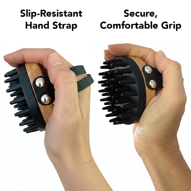 THE BATH BRUSH Dual-Use Silicone Grooming Brush — De-Shedding, Massaging & Waterproof Tool for Dogs