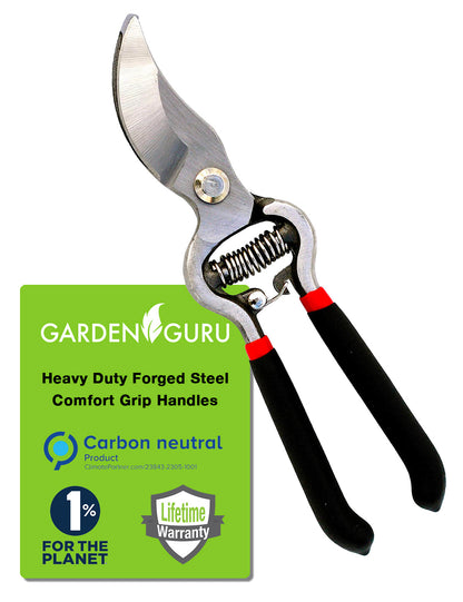 Classic Bypass Pruning Shears Clippers (Black)
