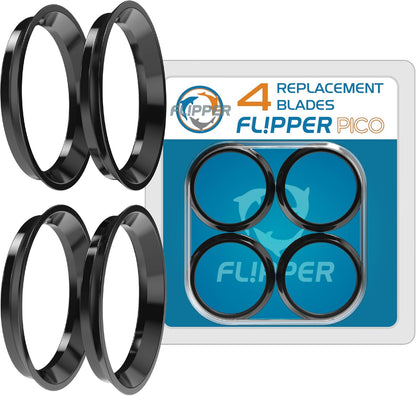 Flipper Pico 2 In 1 Aquarium Magnet Cleaner Replacement Blades 4 Pack