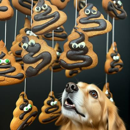 Poop Organic Dog Cookies