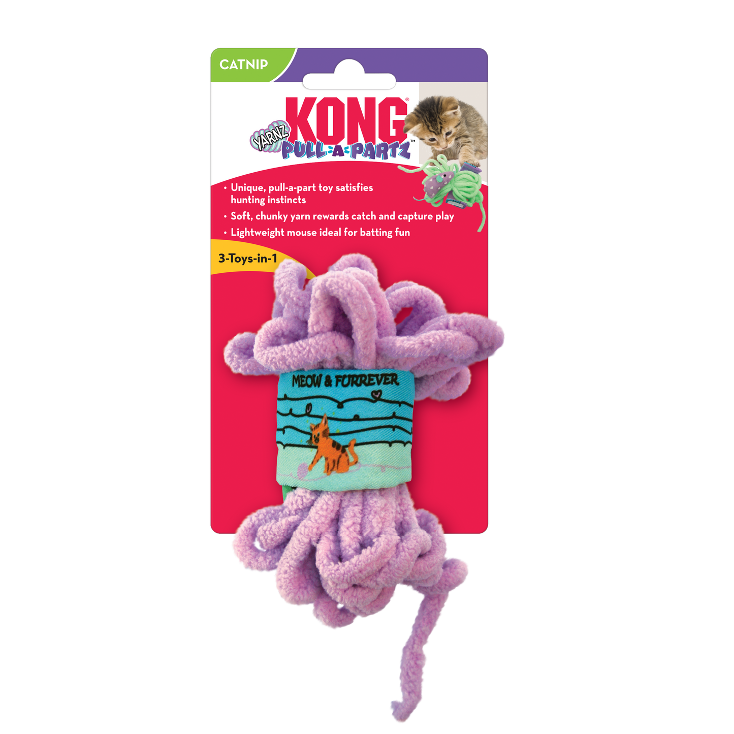 Kong Cat Pull-A-Partz Yarnz