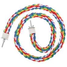 Iplusmile Bird Rope Perch Parakeet Toys Bird Cage Accessories Bird Rope Perch For Parrots Cockatiels Parakeets Budgie Cages 41Inch