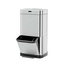 NNEDSZ 70L Motion Sensor Bin Pedal Bins Automatic Siver