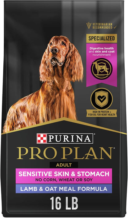 Purina Pro Plan Sensitive Skin & Sensitive Stomach Lamb & Oat Meal Formula