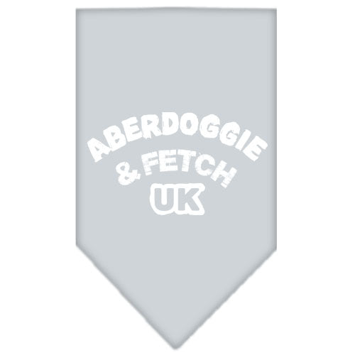 Pet and Dog Bandana Screen Printed,  "Aberdoggie & Fetch UK"