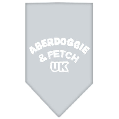 Pet and Dog Bandana Screen Printed,  "Aberdoggie & Fetch UK"