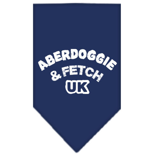 Pet and Dog Bandana Screen Printed,  "Aberdoggie & Fetch UK"