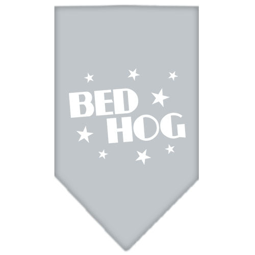 Pet and Dog Bandana Screen Printed, "Bed Hog"