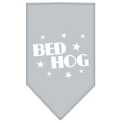 Pet and Dog Bandana Screen Printed, "Bed Hog"