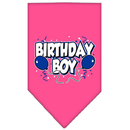 Pet and Dog Bandana Screen Printed, "Birthday Girl -or- "Birthday Boy"