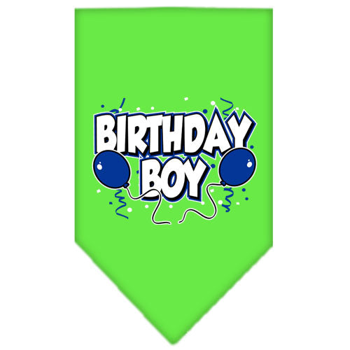 Pet and Dog Bandana Screen Printed, "Birthday Girl -or- "Birthday Boy"