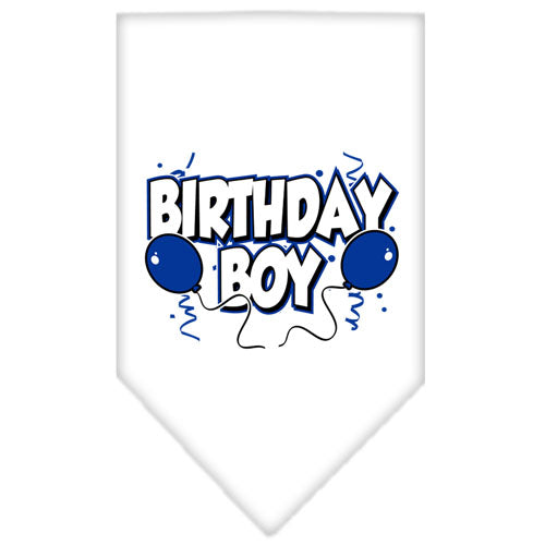 Pet and Dog Bandana Screen Printed, "Birthday Girl -or- "Birthday Boy"