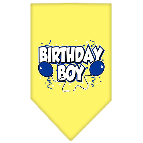 Pet and Dog Bandana Screen Printed, "Birthday Girl -or- "Birthday Boy"
