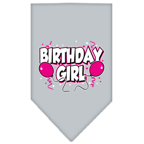 Pet and Dog Bandana Screen Printed, "Birthday Girl -or- "Birthday Boy"
