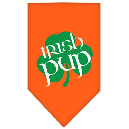 Pet and Dog Bandana Screen Printed, "Irish Pup"