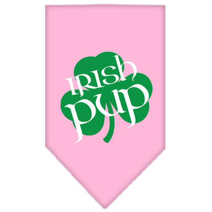 Pet and Dog Bandana Screen Printed, "Irish Pup"