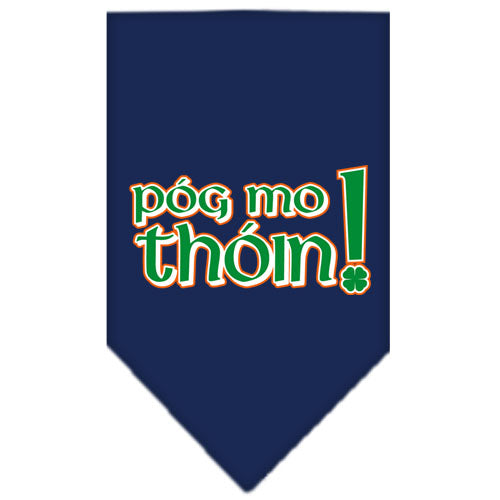 Pet and Dog Bandana Screen Printed, "Pog Mo Thoin"