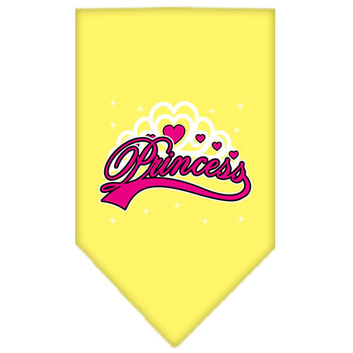 Pet and Dog Bandana Screen Printed, "I'm A Princess"