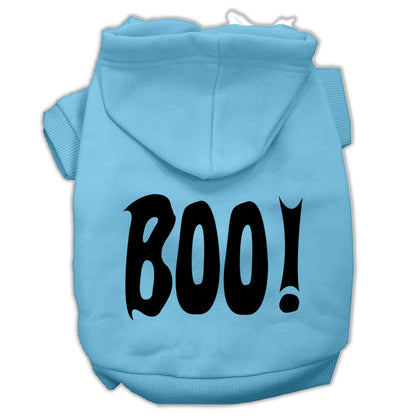 Halloween Pet Hoodie Screen Printed, "Boo"