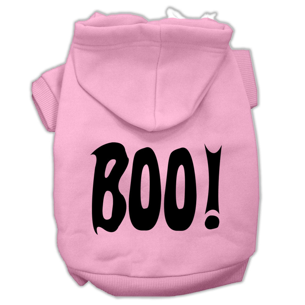 Halloween Pet Hoodie Screen Printed, "Boo"